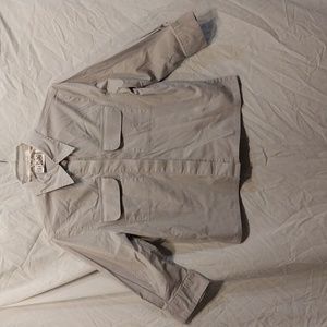 Boys Bill Blass Jeans Stretch gray button down shirt size M